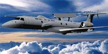 A computer rendering of the fully configured Indian Air Force EMB-145 AEW&C. Image: Embraer